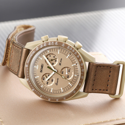 ساعت مچی اسکمی مدل 1982 رنگ خاکی