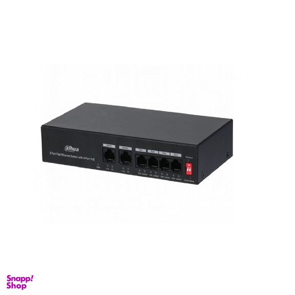 سوییچ 4 پورت POE داهوا مدل DH-PFS3006-4ET-36