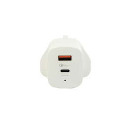 شارژر دیواری 45 وات جی بی کیو مدل HC-P5 به همراه کابل Type-C به Lightning