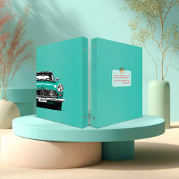 بسته لوازم تحریر پدیده نقش طرح ماشین کلاسیک مجموعه 3 عددی