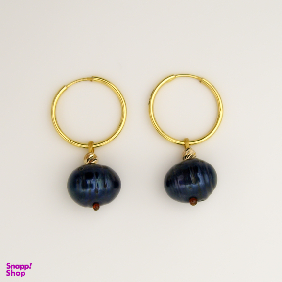 گوشواره طلا 18 عیار زنانه کاپانی مدل ke027