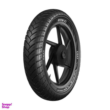 لاستیک موتورسیکلت سیات مدل گل فابریک سایز 17/80/110 مناسب برای آپاچی و پالس و بنلی