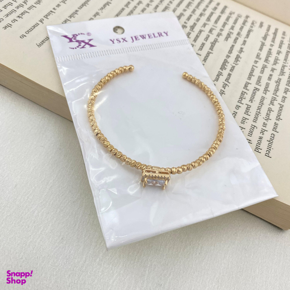 دستبند زنانه وای اس ایکس مدل تک نگین البرنادو کد B4464