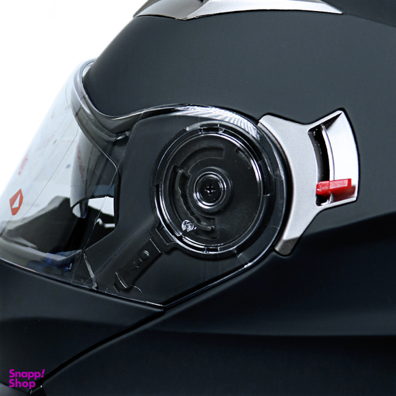 کلاه کاسکت فک متحرک ردلاین مدل 935 رنگ مشکی مات به همراه کاور