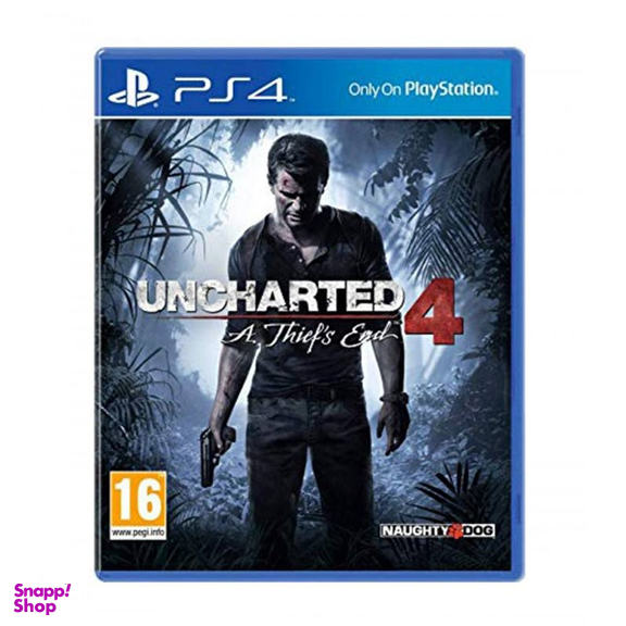 بازی ویدیویی Naughty Dog مدل Uncharted 4 نسخه A Thief's End مناسب کنسول بازی سونی PS4