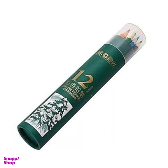 مداد رنگی 12 رنگ ام اند جی کد 12345