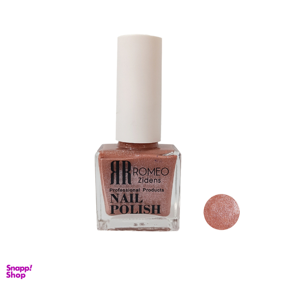 لاک ناخن رومیو شماره 156 رنگ صورتی متالیک