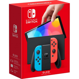 کنسول بازی هیبریدی نینتندو مدل Switch - OLED Neon Blue and Neon Red ظرفیت 64 گیگابایت
