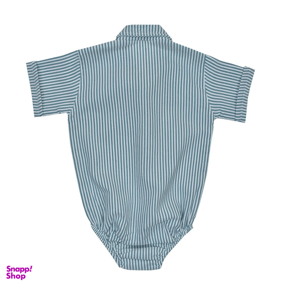 بادی آستین کوتاه نوزادی آنالی مدل راه راه کد 1