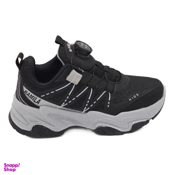 کتونی بچگانه رامیلا کد 58635 رنگ مشکی