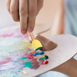 ابزار تزیین فوندانت به گز مدل تامپون اسفنجی مجموعه 4 عددی