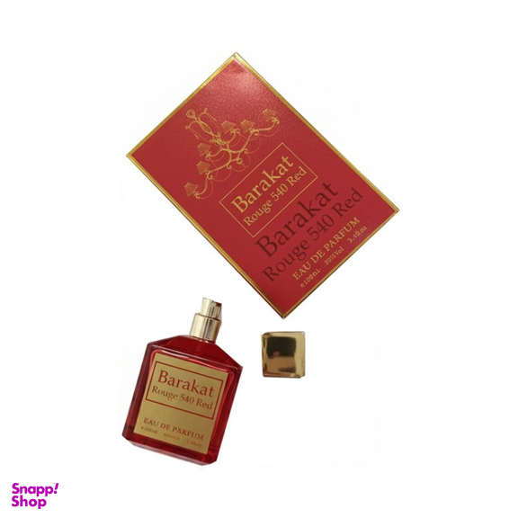ادوپرفیوم زنانه و مردانه آر تی مدل BARAKAT ROUGE 540 RED  حجم 100 میلی لیتر