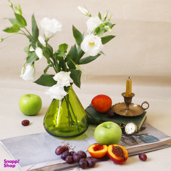 گلدان شیشه ای کد SD28