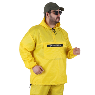 کاپشن و شلوار بادگیر ورزشی بی همتا مدل آفتاب گردان سایز ۴XL