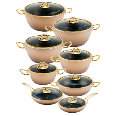 سرویس قابلمه 16 پارچه ام جی اس طرح ماینز سری دوم 5644