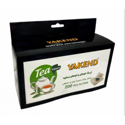 فیلتر چای یکبار مصرف یاکند کد 6326 بسته 200 عددی