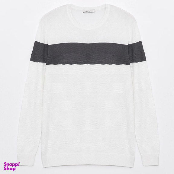 پلیور یقه گرد مردانه ال سی وایکیکی مدل سوپر سافت تریکو