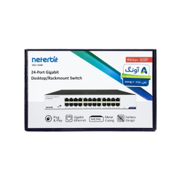سوئیچ 24 پورت غیرمدیریتی نتربیت مدل NGS-1024D