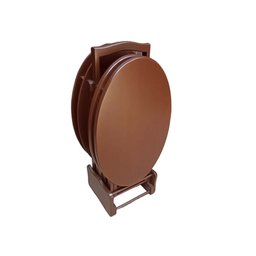 میز عسلی تاشو بیضی کد B100 مدل ۴ تکه