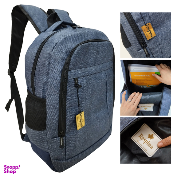 کیف مدرسه رسپینا طرح لی lee به همراه جامدادی