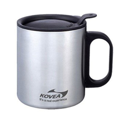 ماگ سفری کووآ مدل Stainless Cap Double ظرفیت 220 میلی لیتر