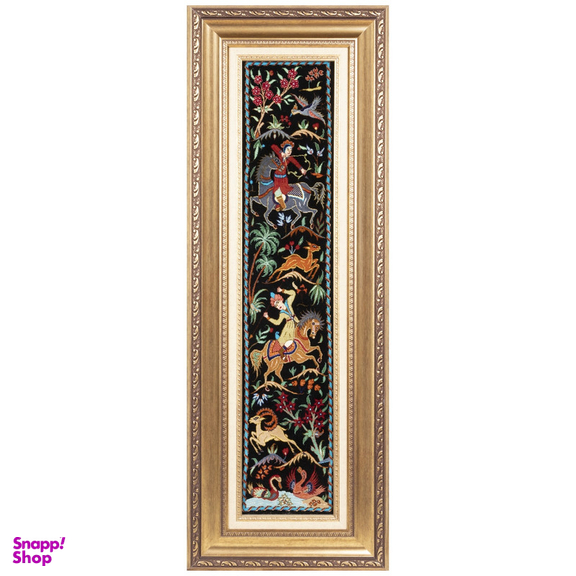 تابلو فرش دستباف سی پرشیا مدل شکارگاه کد 903709