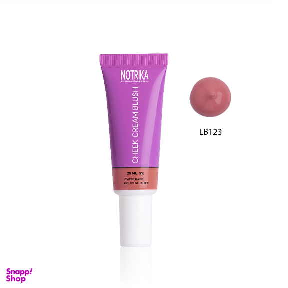 رژگونه مایع نوتریکا کد LB123 حجم 25 میلی لیتر