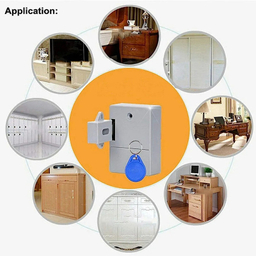 قفل برقی کمد و کابینت مدل RFID