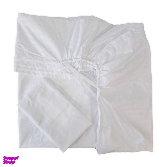 ملحفه هتلی ساده یک نفره عرض 120 کد ML120H