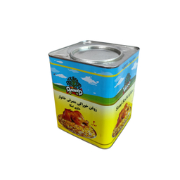 روغن نیمه جامد خوراکی مصرفی خانوار ویسپو وزن 4 کیلوگرم