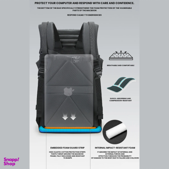 کوله پشتی مسافرتی و کوهنوردی 22 لیتر بنج مدل FW-226