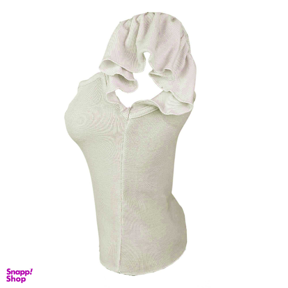 تاپ زنانه مدل پرنسسی 1249 رنگ کرم