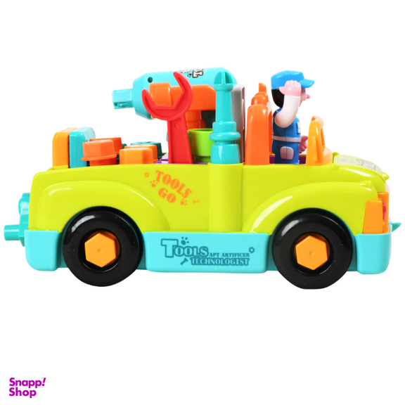 ماشین ابزار موزیکال و چراغدار هولی تویز مدل 6109 Little Mechanic Tool Truck with Light and Music