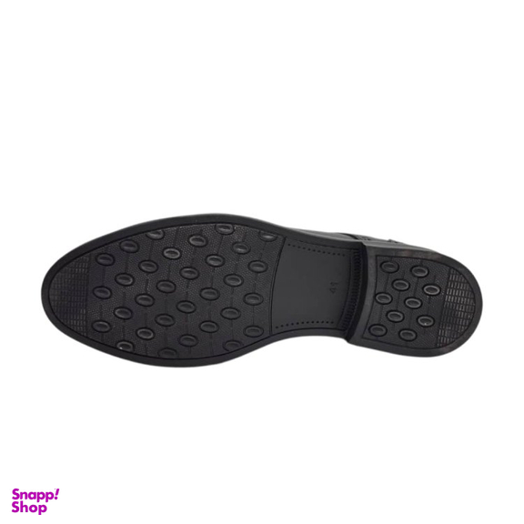 نیم بوت مردانه چرم ریباری مدل Z20 رنگ مشکی