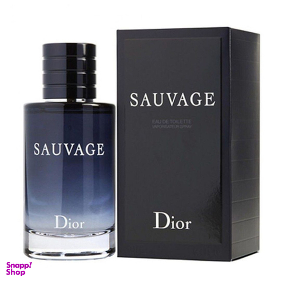 ادوتویلت مردانه نیفتی مدل Dior sauvage حجم 100 میلی لیتر