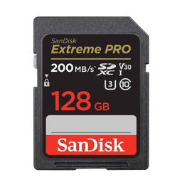 کارت حافظه سن دیسک MicroSDHC مدل Extreme PRO SDX UHS-I SPEED 200MB ظرفیت 128 گیگابایت