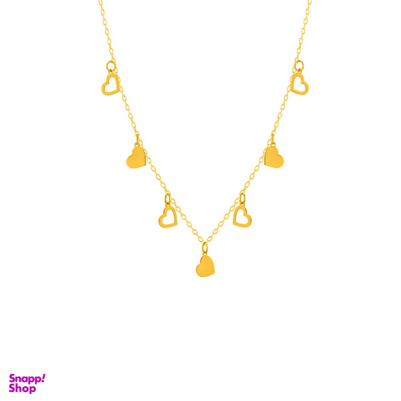 گردنبند طلا 18 عیار زنانه اقلیمه کد GT1362