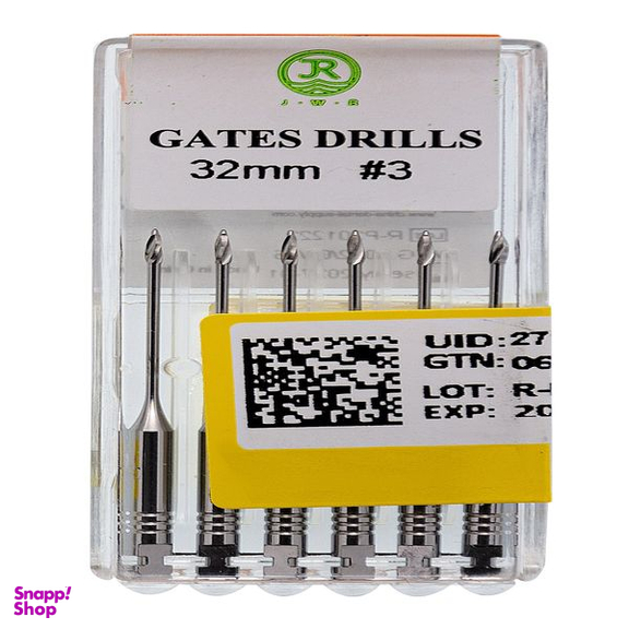 گیت دندانپزشکی جی دبلیو آر مدل 4-ENDO بسته 6 عددی