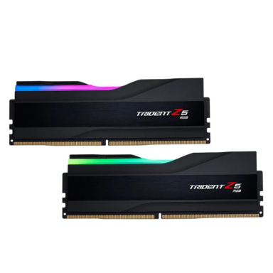 رم دسکتاپ DDR5 دوکاناله 6400 مگاهرتز CL32 جی اسکیل مدل TRIDENT Z5 RGB Black ظرفیت 24 گیگابایت بسته 2 عددی