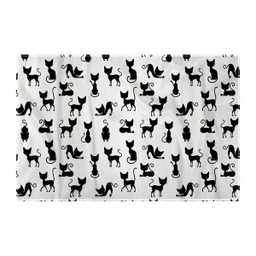 کاغذ کادو ترمه طراحان ایده مدل پترن گربه کد strm0227