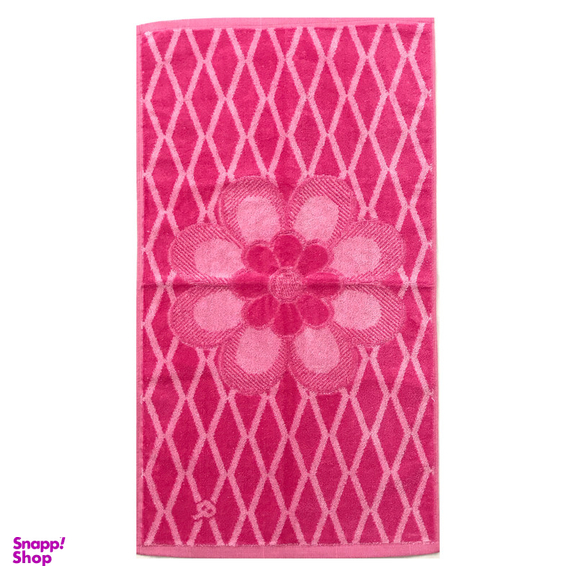 حوله دستی هنر طرح گل سایز 75x40 سانتی‌متر