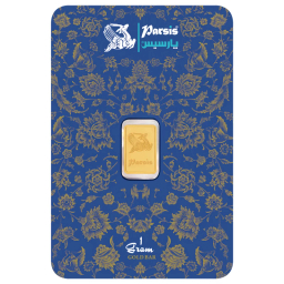 شمش طلا 24 عیار پارسیس طرح یونیکورن