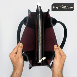 کیف چرم طبیعی زنانه کروکو مدل fateh 129