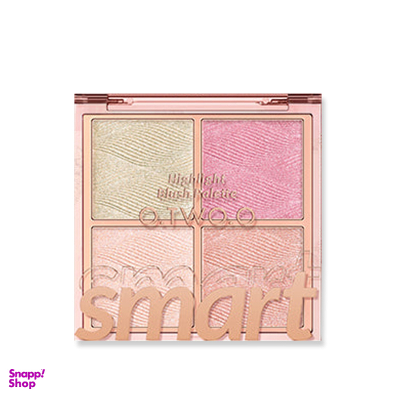 پالت هایلایتر چند کاره او تو او رنگ 03 shimmer peach