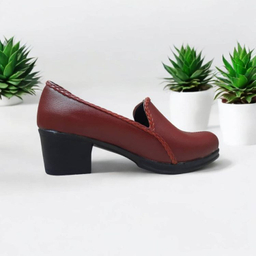 کفش رسمی زنانه کد 832 رنگ قهوه‌ای