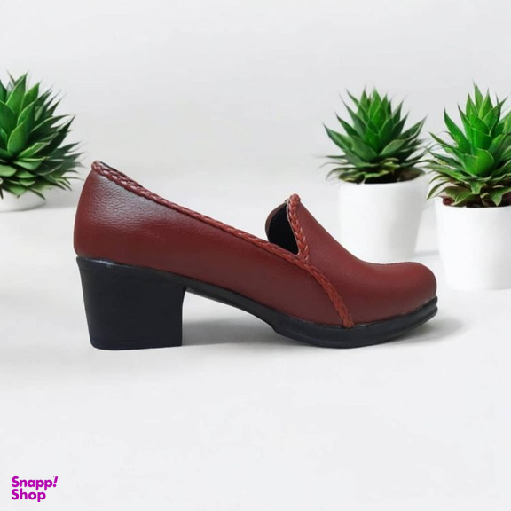 کفش رسمی زنانه کد 832 رنگ قهوهای