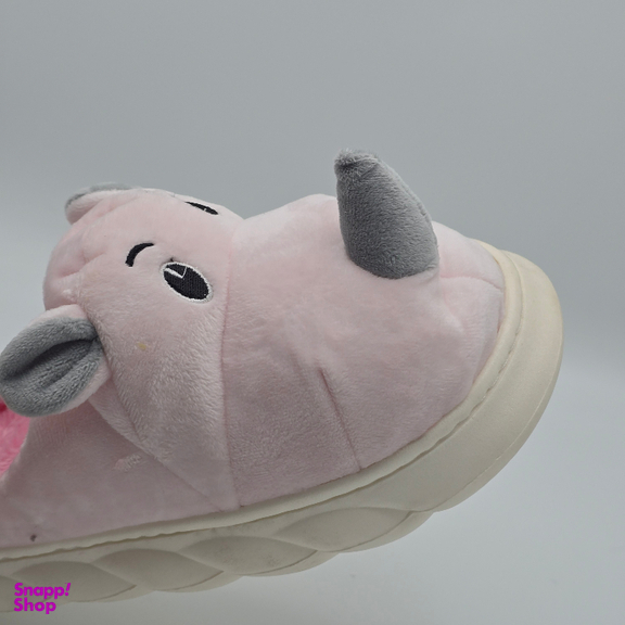 دمپایی حوله ای پاپا مدل پولیشی عروسکی کد 5677