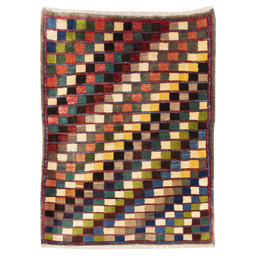 گبه دستباف سی پرشیا کد 129266 سایز 146×112 سانتی متر