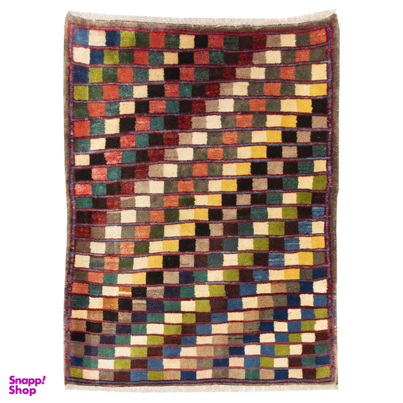 گبه دستباف سی پرشیا کد 129266 سایز 146×112 سانتی متر