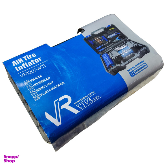 کمپرسور هوا ویوارکس مدل دو سیلندر متصل به برق شهری کد VR 1207 ACT